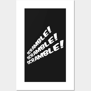 scramble! Posters and Art